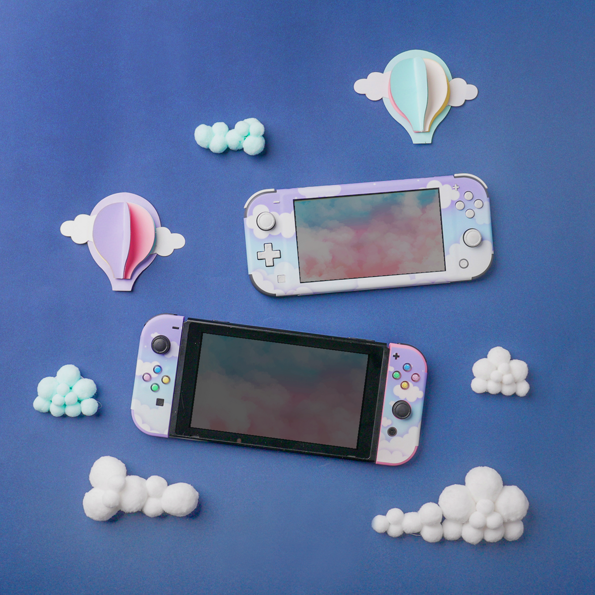 Nintendo Switch - Nintendo Switch Lite - Skins - Cloud