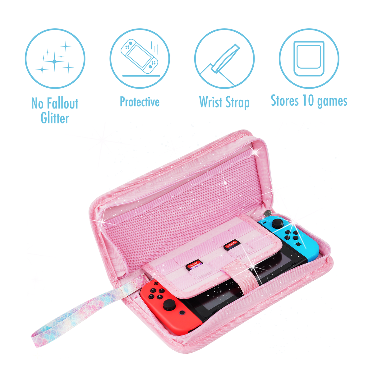 Nintendo Switch Lite ピンク　ケース付き Nintendo Switch lite用のピンクの保護ケース,ニンテンドー